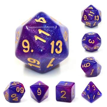 Foam Brain: Thousand Stars RPG Dice Set
